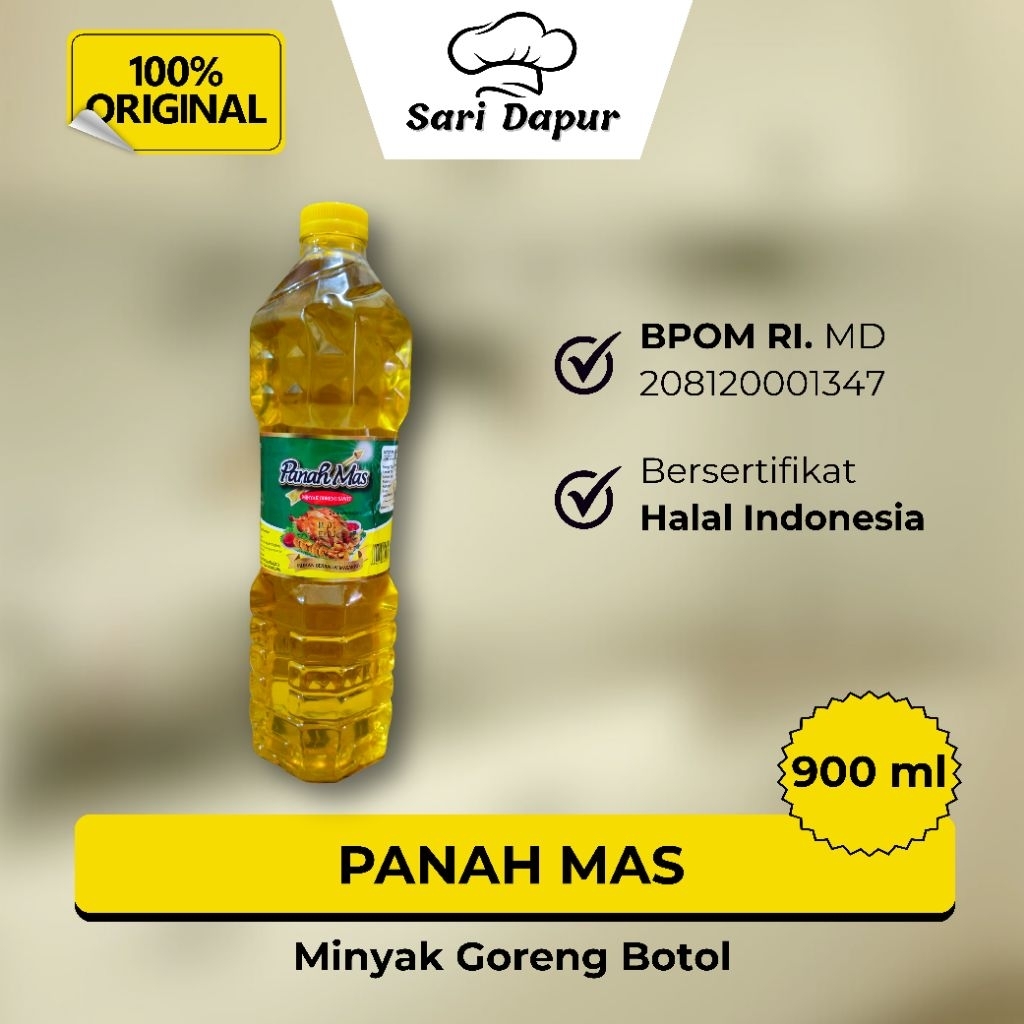 

PANAH MAS Minyak Goreng Botol 900ml