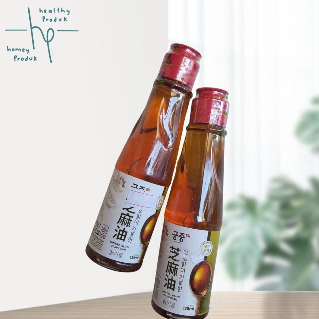 

MINYAK WIJEN JAVA SUPER FOOD 135 ML/ SESAME OIL KOREA HALAL