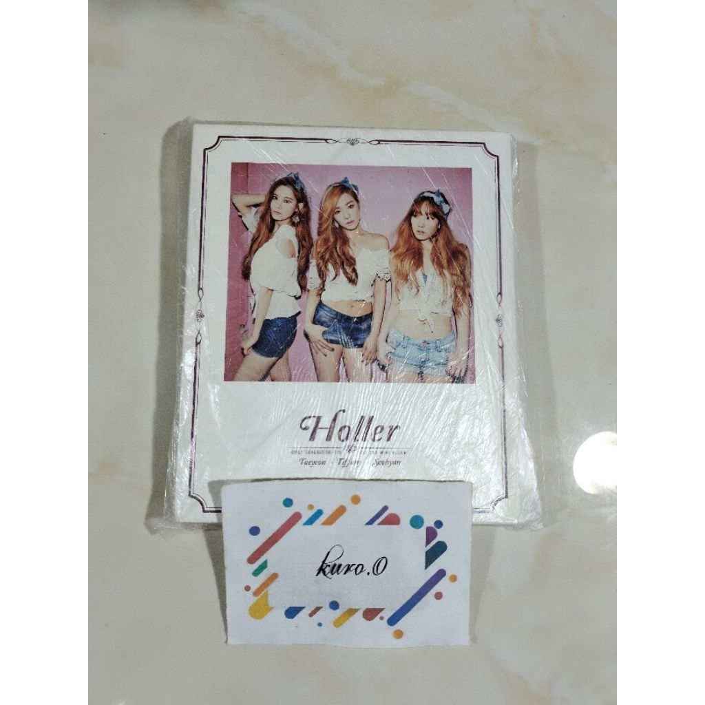 SNSD Girls' Generation TTS - Holler 2nd Mini Album (Album Only)