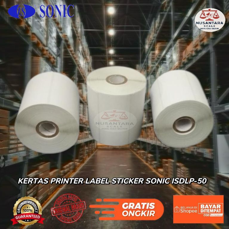 

kertas printer lable sticker IS DLP / kertas printer IS DLP