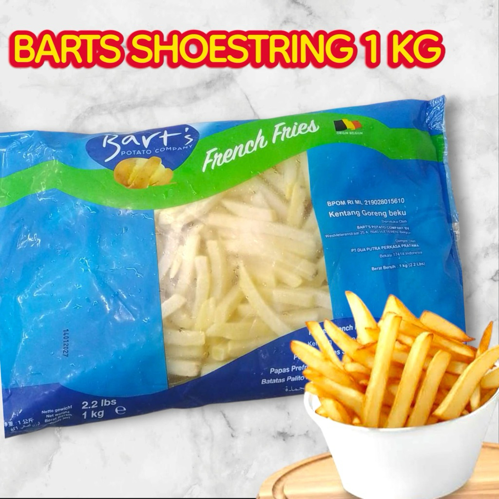 

Barts kentang shoestring 1kg