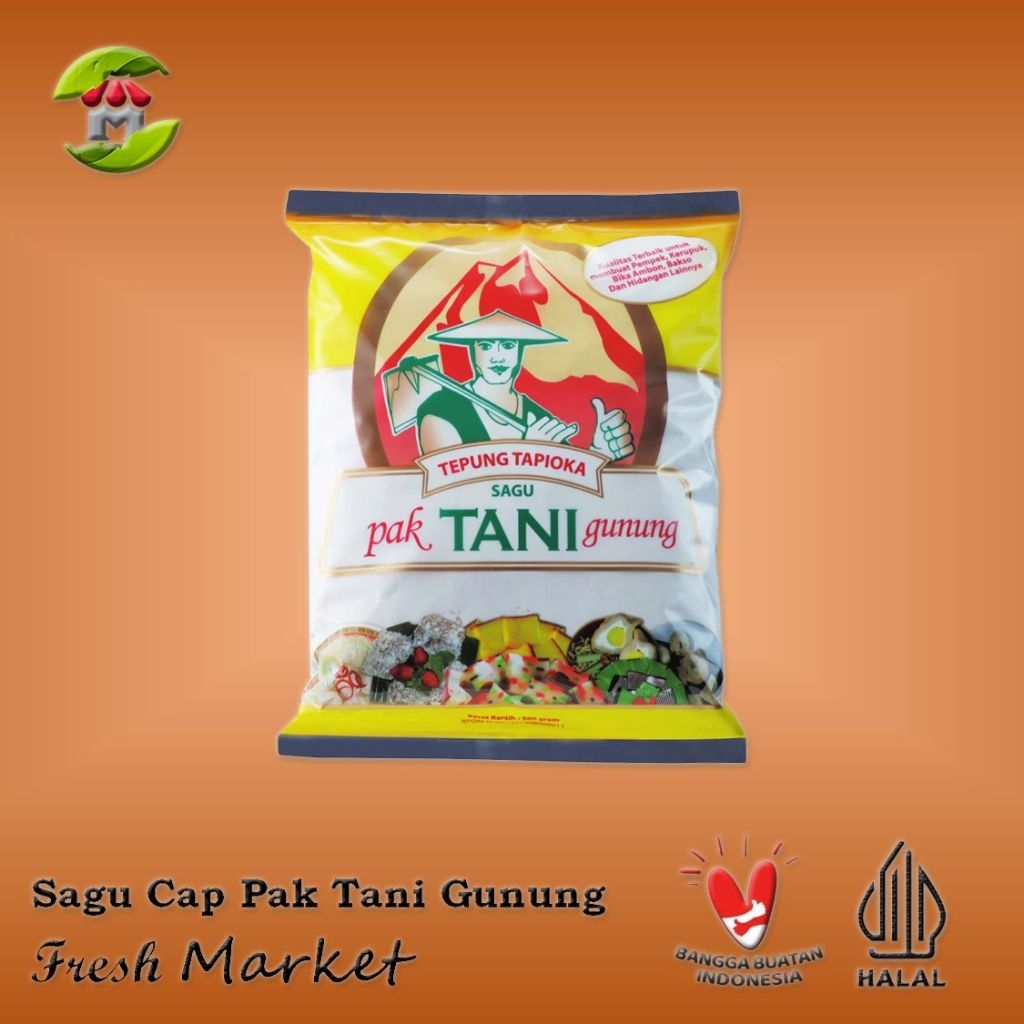 

[Bintaro] Rose Brand Tepung Tapioka Cap Pak Tani Gunung 500gr