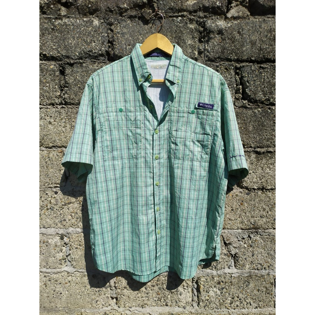 kemeja columbia pfg