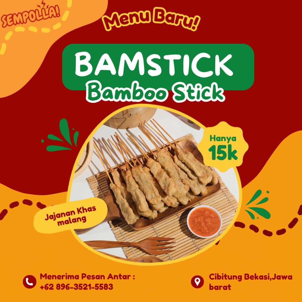 

Sempol Ayam BAMSTIK Isi 10 – Jajanan Frozen Food Pedas Gurih Praktis Isi 10