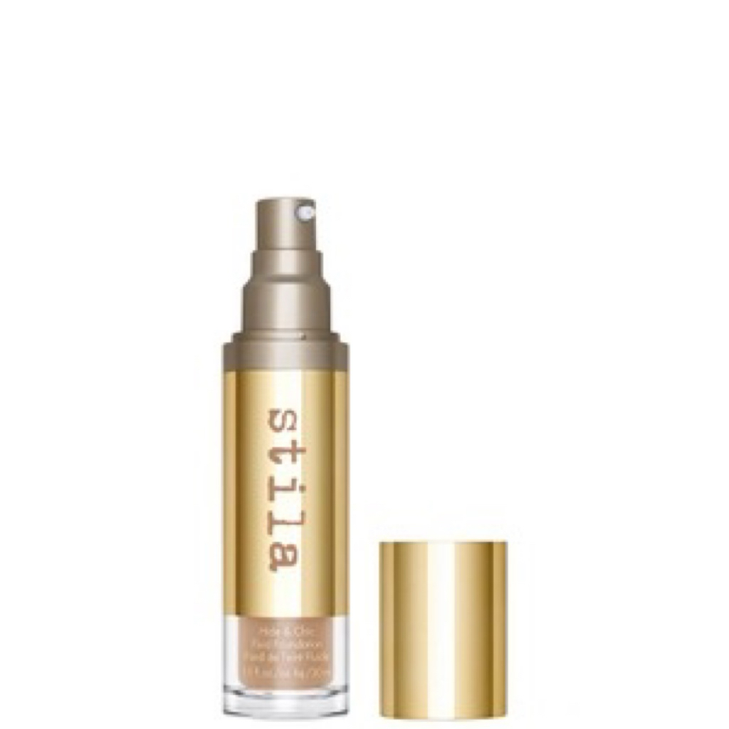 Alas bedak Fondi Stila Hide & Chic FLUID FOUNDATION  Liquid Wajah Kosmetik Fondation NON BOX REJECT 