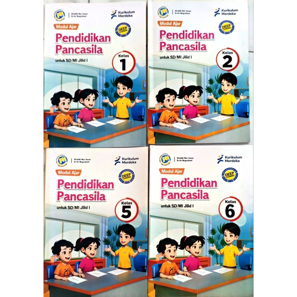 Lks Pustaka Persada Pancasila Kelas 1,4,6 SD Semester 1