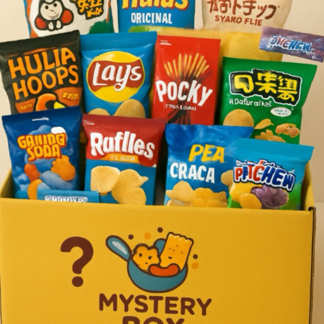 

Mystery box snack import