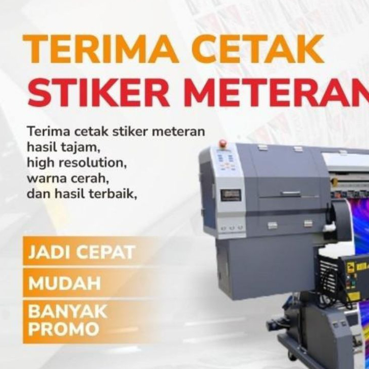

Cetak Stiker Vinyl / Transparant permeter /Stiker Meteran