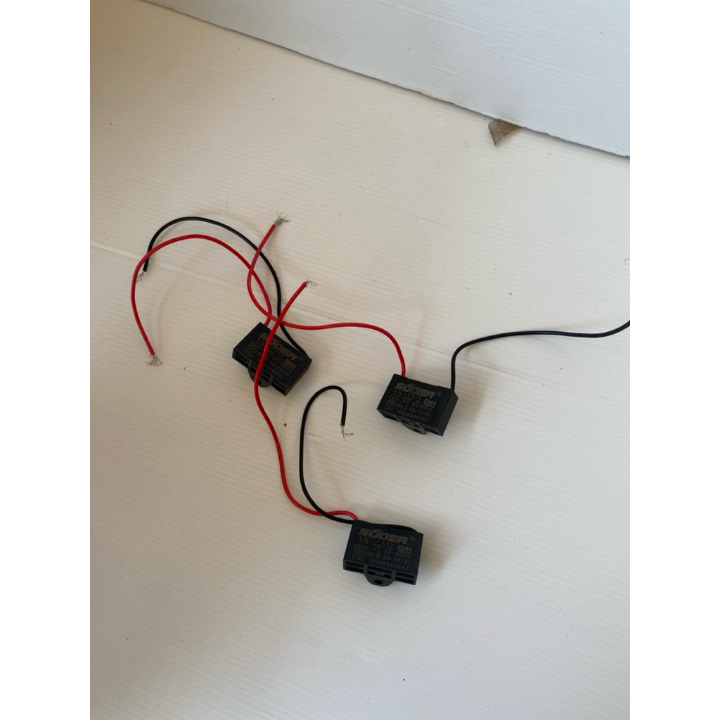 (box12) capasitor kipas angin original maspion dan miyako1,5uf