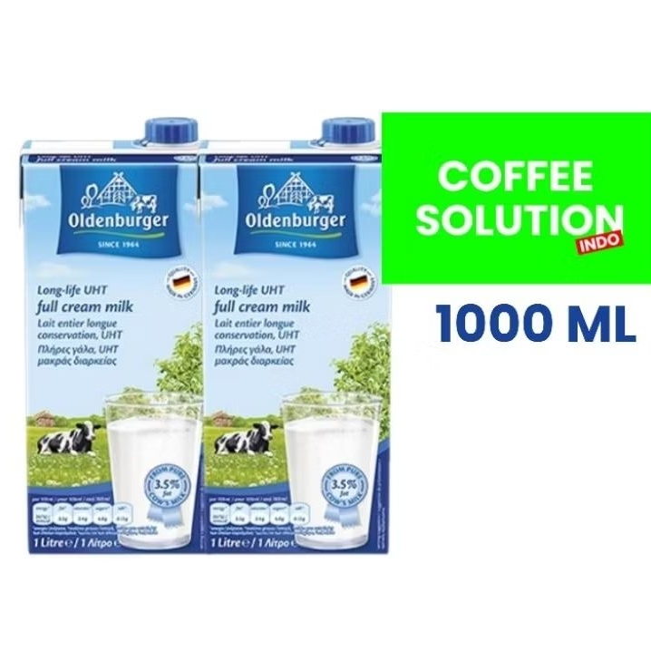 

OLDENBURGER FULL CREAM MILK 1000ML TERMURAH!!