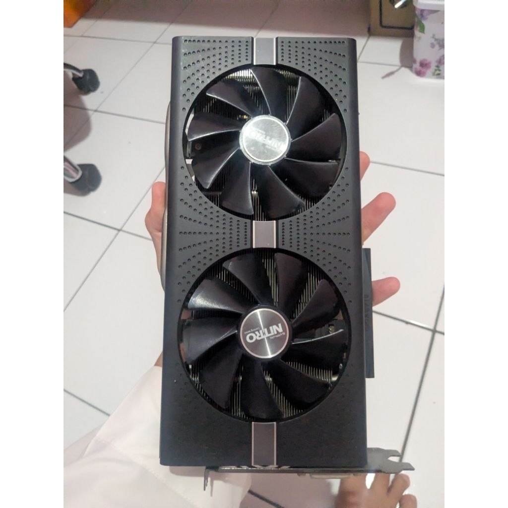 Sapphire RX 580 4GB Nitro+ Bekas | Siap Gaming 1080p