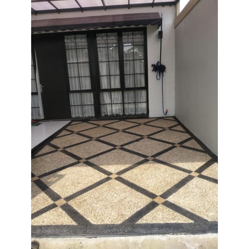 carport garasi batu sikat