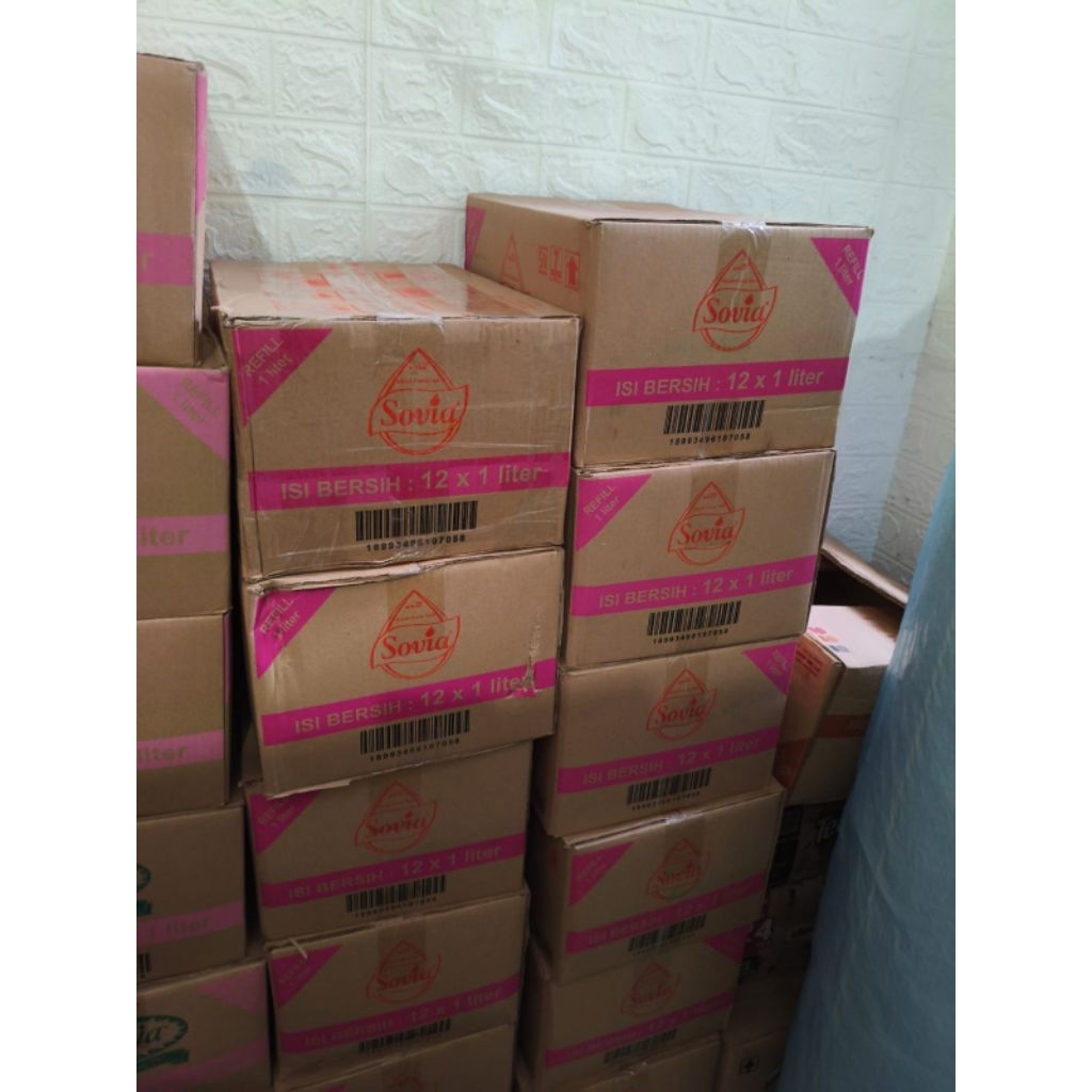 

LANGSUNG KIRIM Sovia minyak goreng 1Lx12