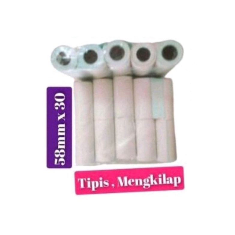

Kertas Thermal Stiker 58 mm.