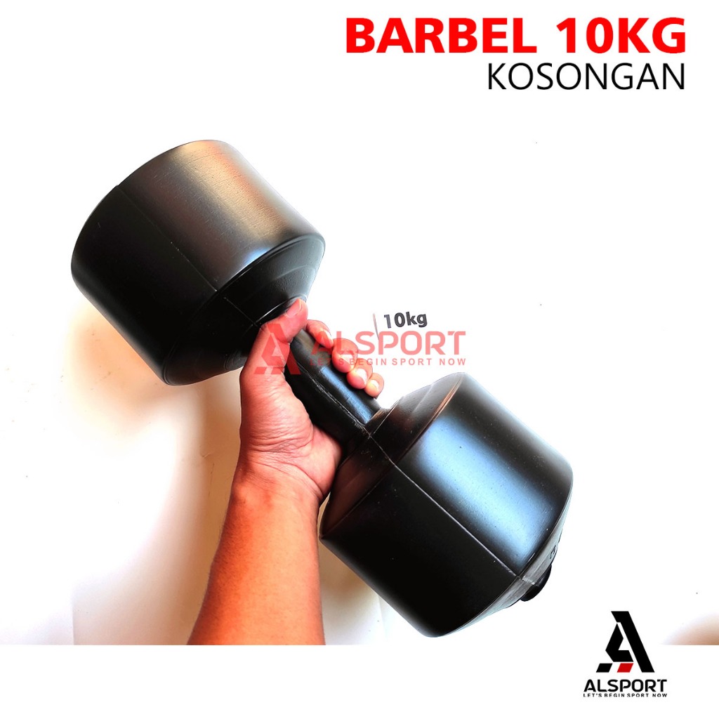 BARBEL 10KG / DUMBLE 10KG KOSONGAN