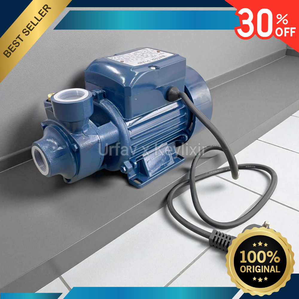 VORTEX HydroBoost Pompa Booster Air Listrik 550W QB60 Tekanan Kuat 40L/Min 220V