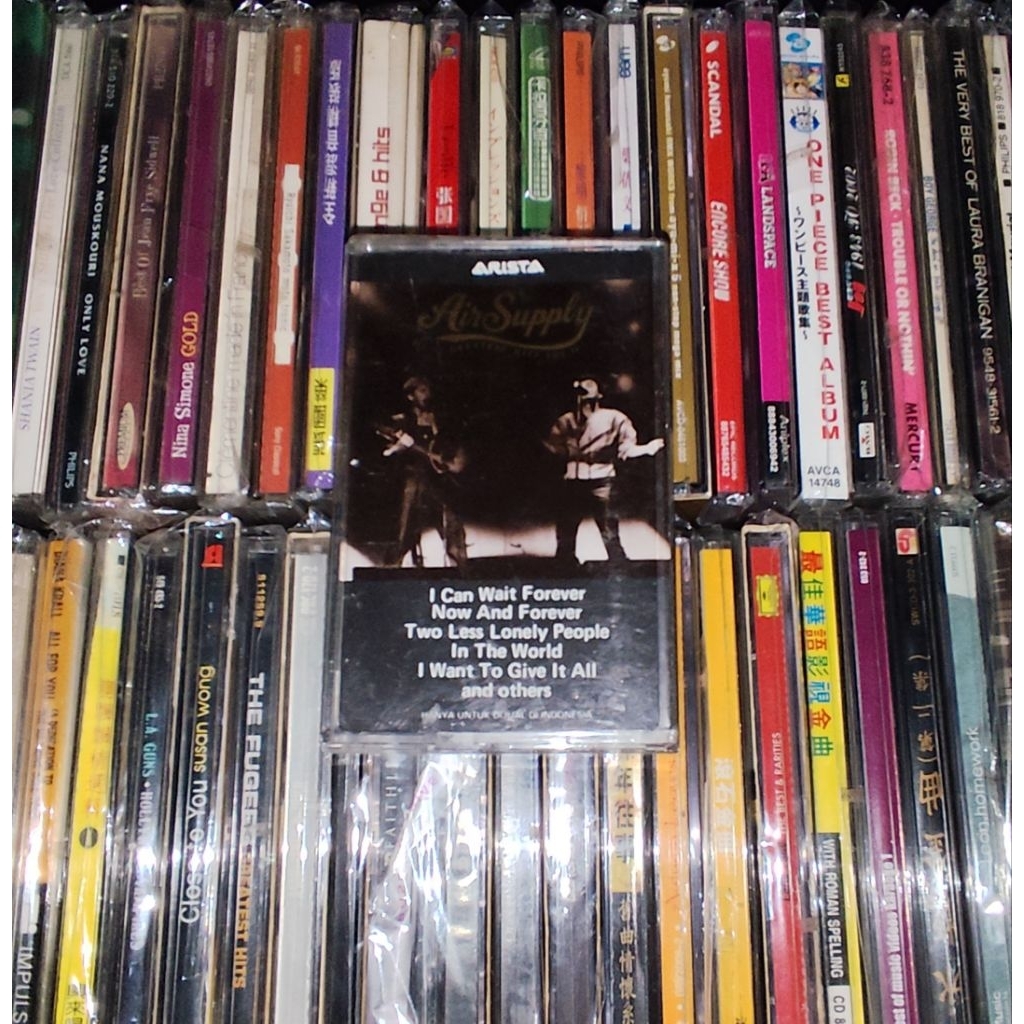 Kaset Air Supply – Greatest Hits Vol. 2 I Can't Wait Forever, Now And Forever, Two Less Lonely Peopl