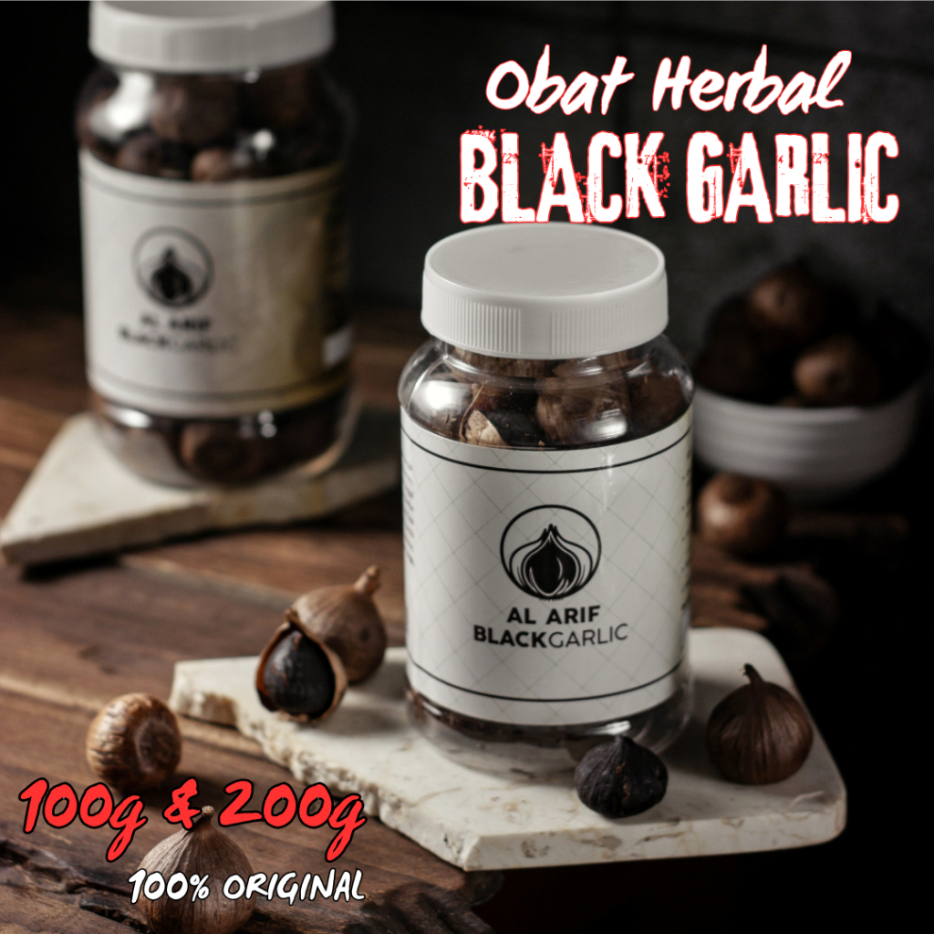 Bawang Hitam Tunggal Bawang Hitam Black Garlic Alarif Black Garlic 200g