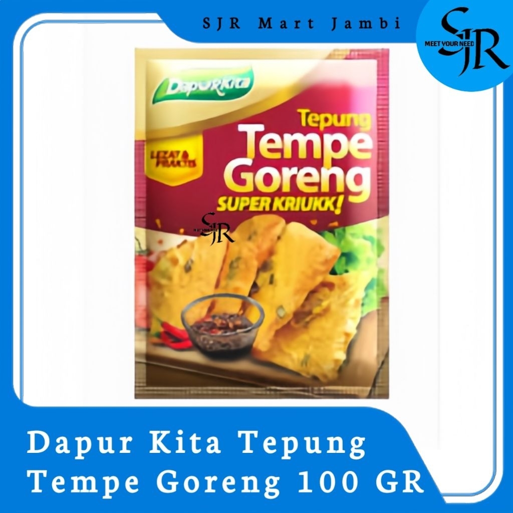 

Dapur Kita - Tepung Tempe Goreng | Kemasan 100gr