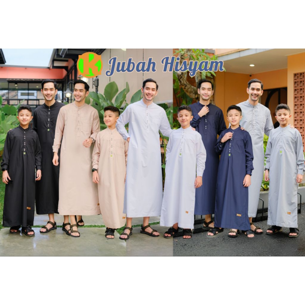 ready jubah anak/couple ayah & anak jubah hisyam by KF