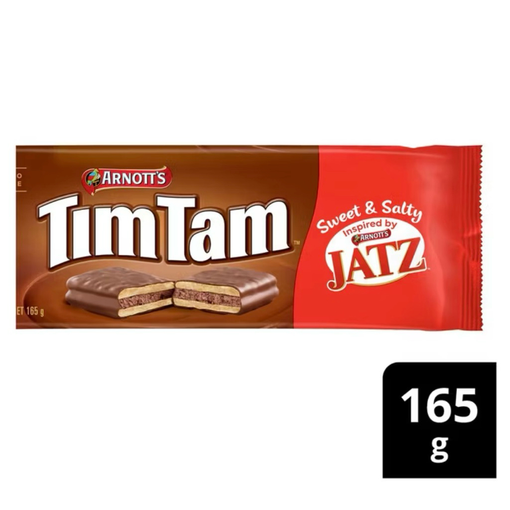 

Arnotts Tim Tam Biscuits Jatz (Tim Tam Sweet & Salty ) 165g/ Exp dec 2025/ Made in Australia