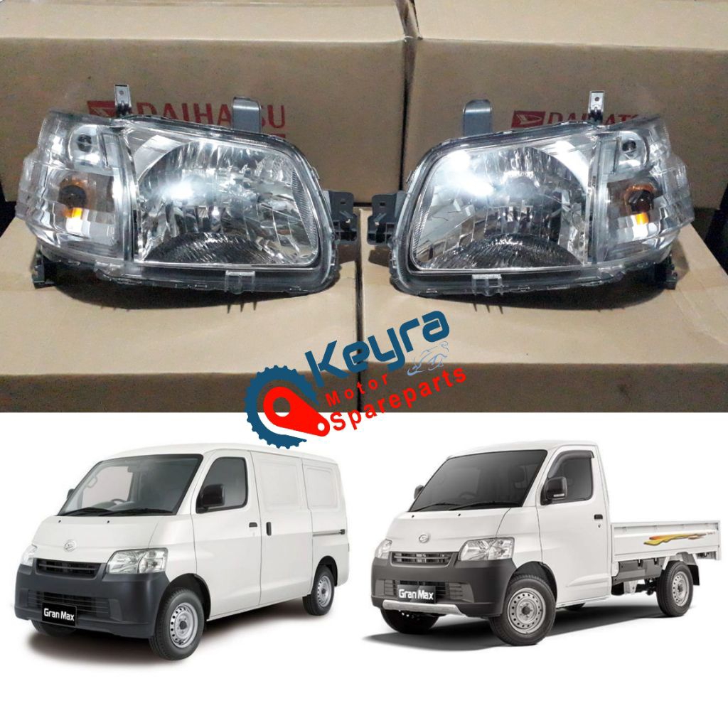 HEADLAMP LAMPU DEPAN ( SET KIRI KANAN ) GRANDMAX ORI