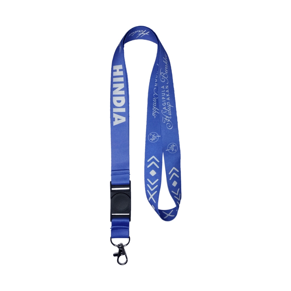 

Hindia - Blue Lanyard | Gantungan Id Card | Tali Lanyard | Lanyard Hindia | Id Card | Lanyard Band