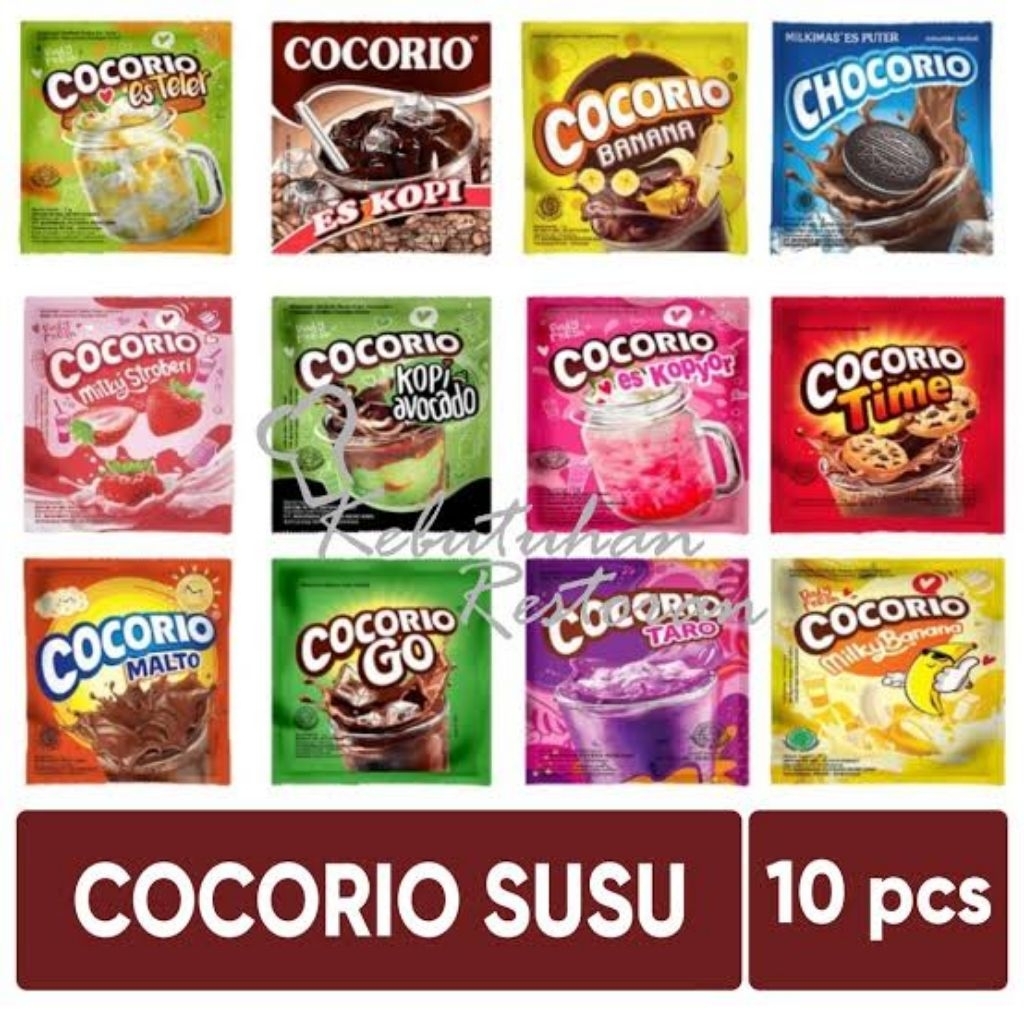 

COCORIO MINUMAN INSTANT SACHET 10P