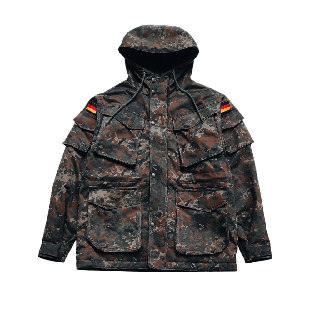jaket Parka flectran jerman