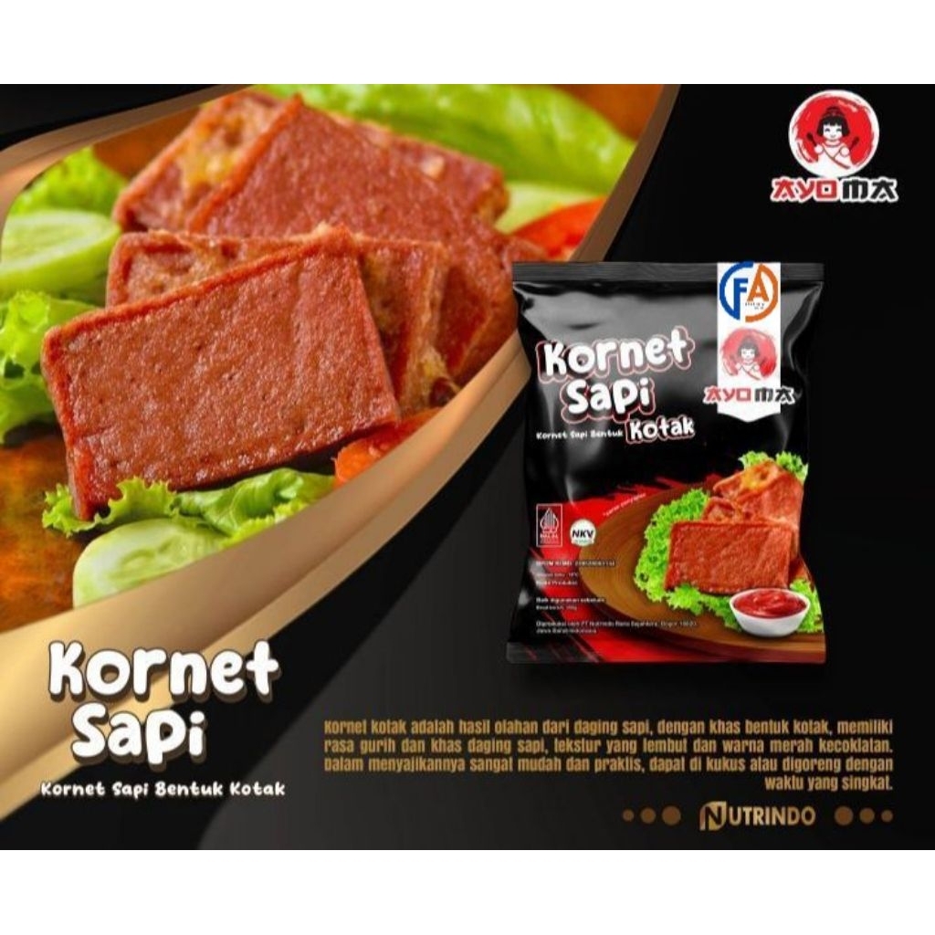 

Kornet Kotak450 gr