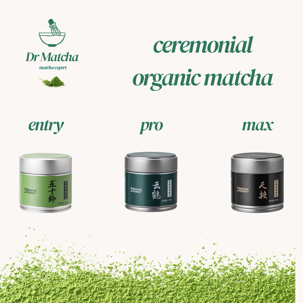 

Ceremonial Organic Matcha - 30 gr - Entry - Pro - Max