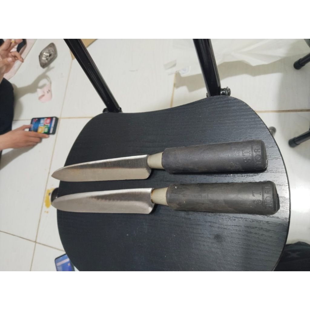 pisau dapur ex gergaji batu