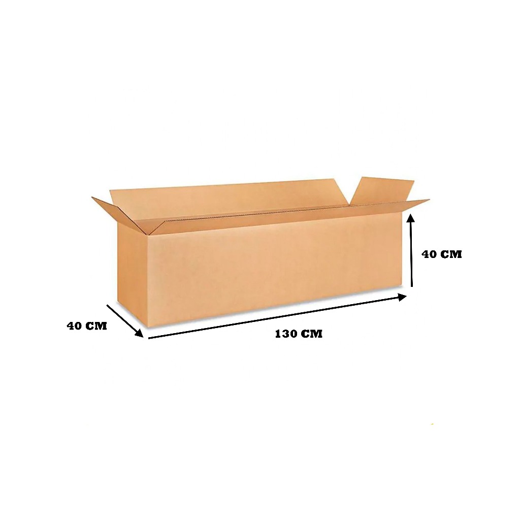 

Kardus Box Jumbo - Polos - DOUBLE WALL - 130cm x 40cm x 40cm