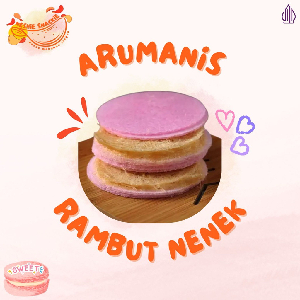

Arumanis SBR (ECER) 1 pack isi 12 pcs / rambut nenek / arbanat / Gulali / Aromanis ECER