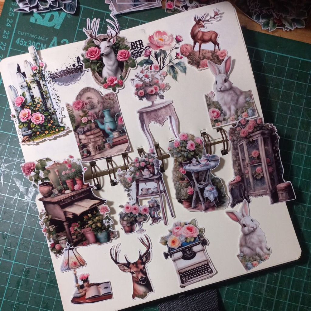 

ARTDOESWORK The Garden story stiker transparant