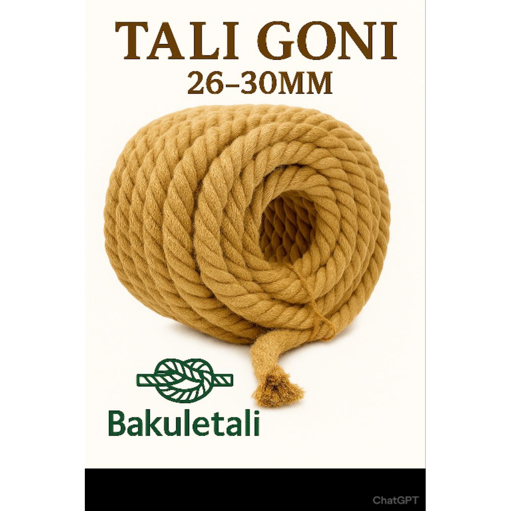 

TALI GONI BESAR|TALI RAMI|TALI TARIK TAMBANG 30MM PERMETER