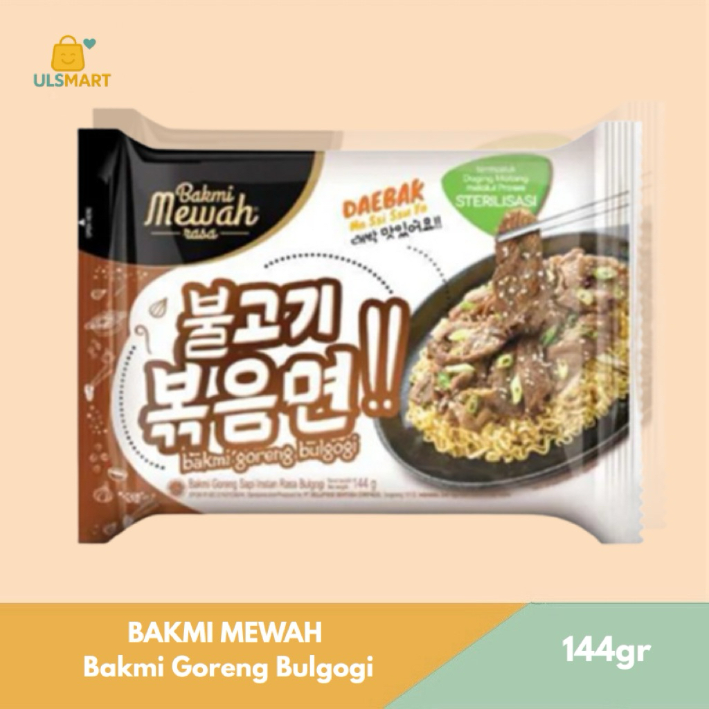 

BAKMI MEWAH Bakmi Goreng Bulgogi 144 g