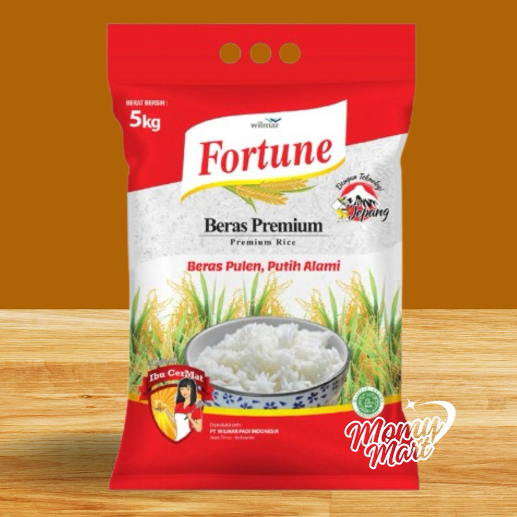 

BERAS FORTUNE 5KG ORI PREMIUM KUALITAS ⭐️⭐️⭐️⭐️⭐️