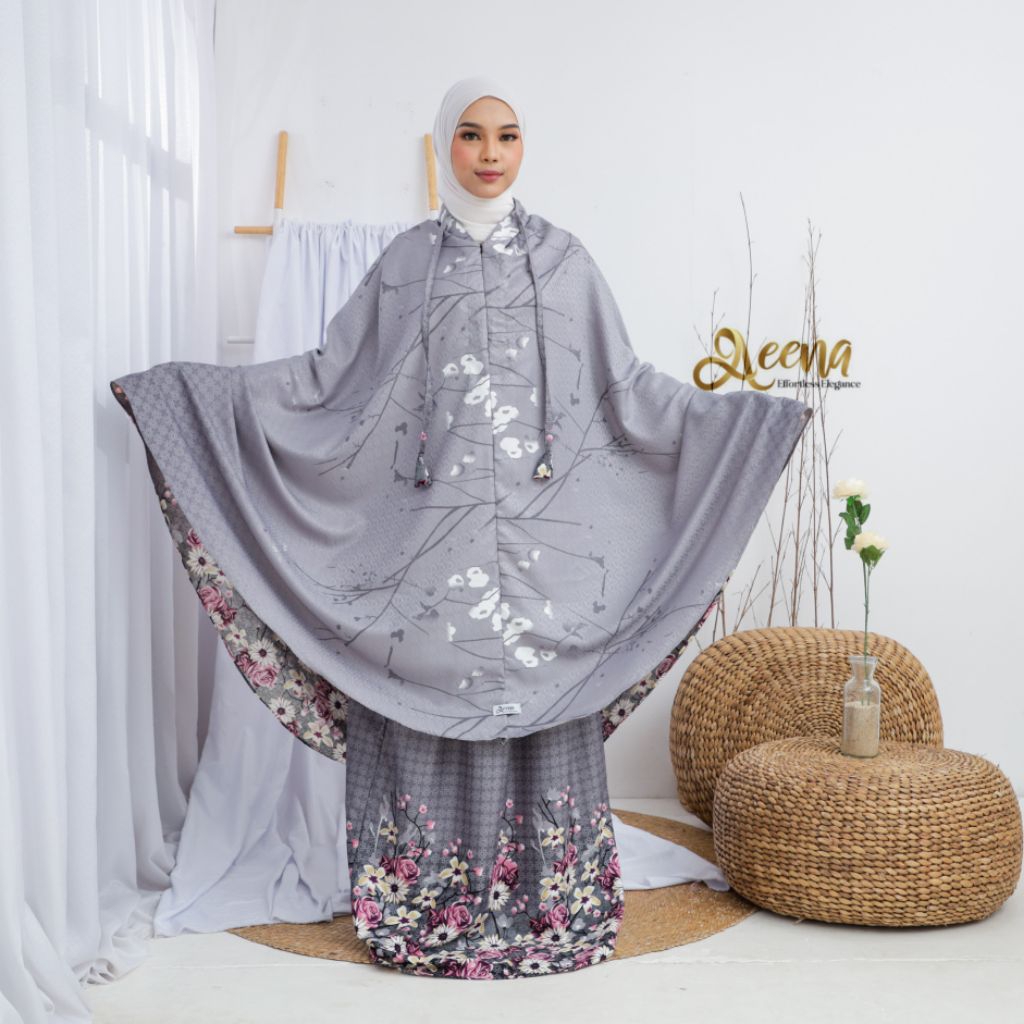 Mukena Jacquard Motif Printing