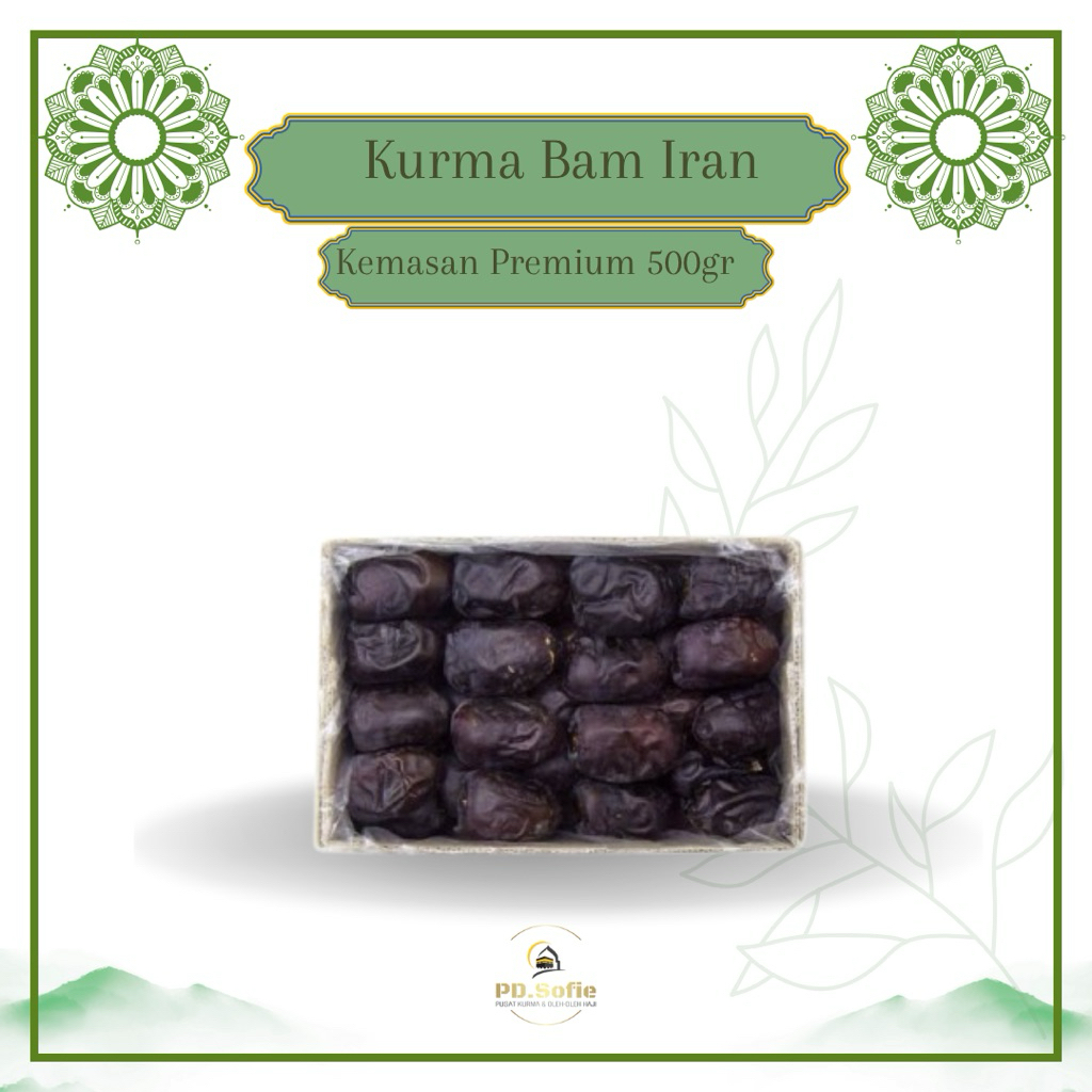 

KURMA BAM IRAN KEMASAN 500gr