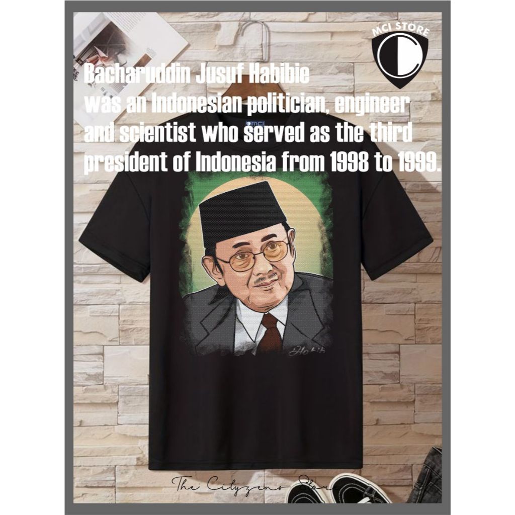 Kaos BJ Habibie Eps. 1 Pria/Wanita