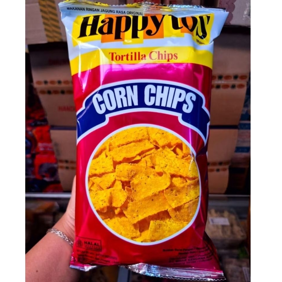 

happy tos corn chips 160gr