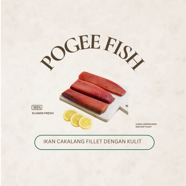 

KHUSUS MALANG - Pogee Fish Ikan Cakalang Fillet Segar (Sudah Dibersihkan) Ikan Segar | Ikan Laut Fresh |Ikan Segar Malang | Ikan Fillet