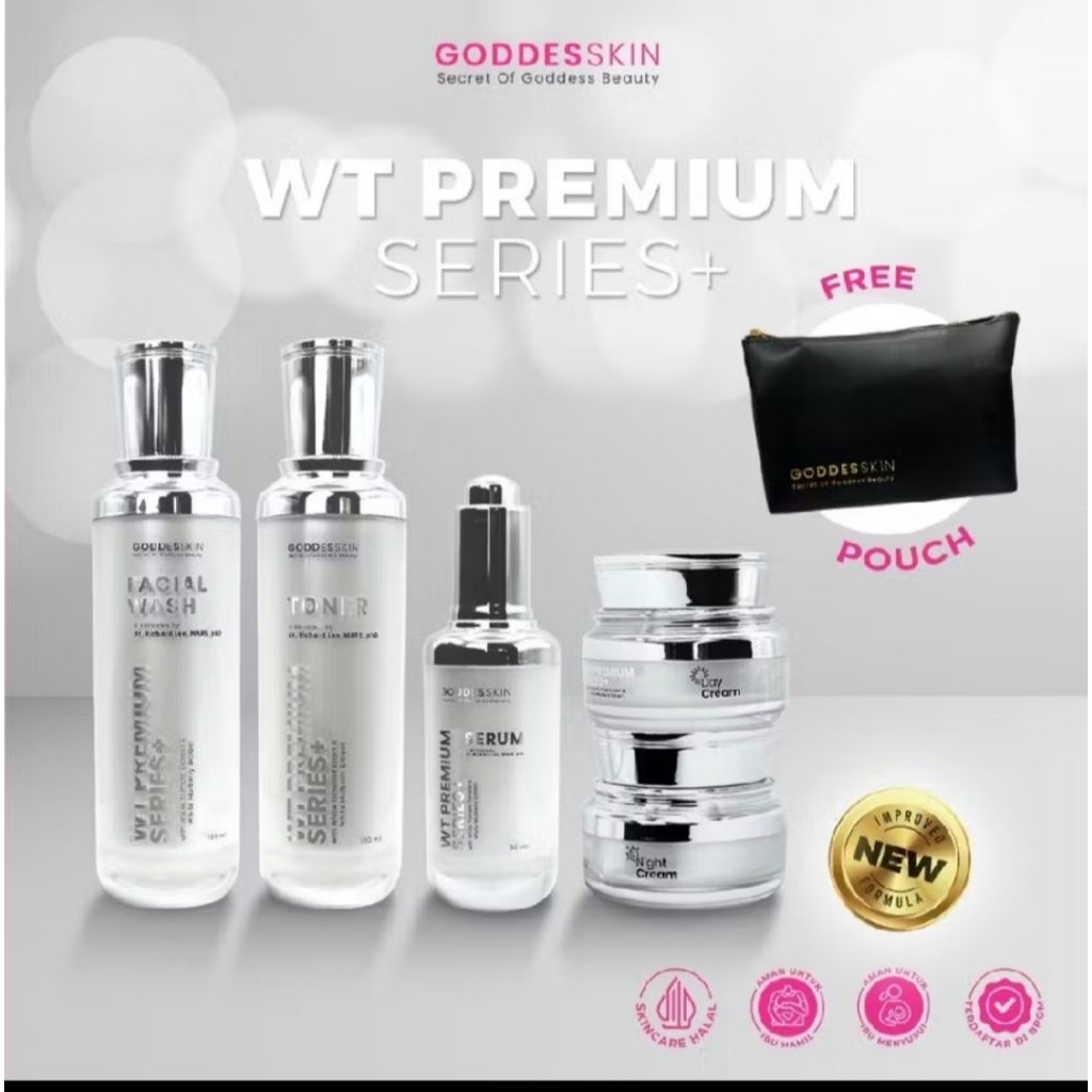 Jaminan Original - Goddesskin Brightening Series / WT Premium Second Generation / Sunscreen Sunblock