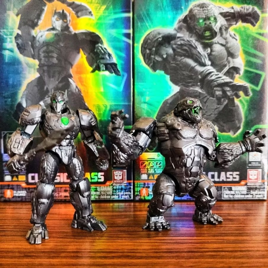 BLOKEES OPTIMUS PRIMAL & TRANSFORMERS BEAST PRIMAL FIGURE SET