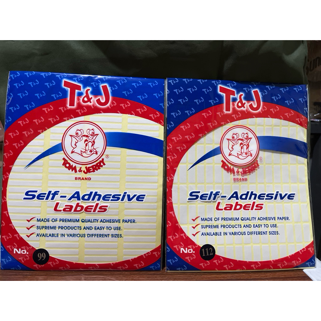 

Tom and jerry label self-adhesive 1Pack saja
