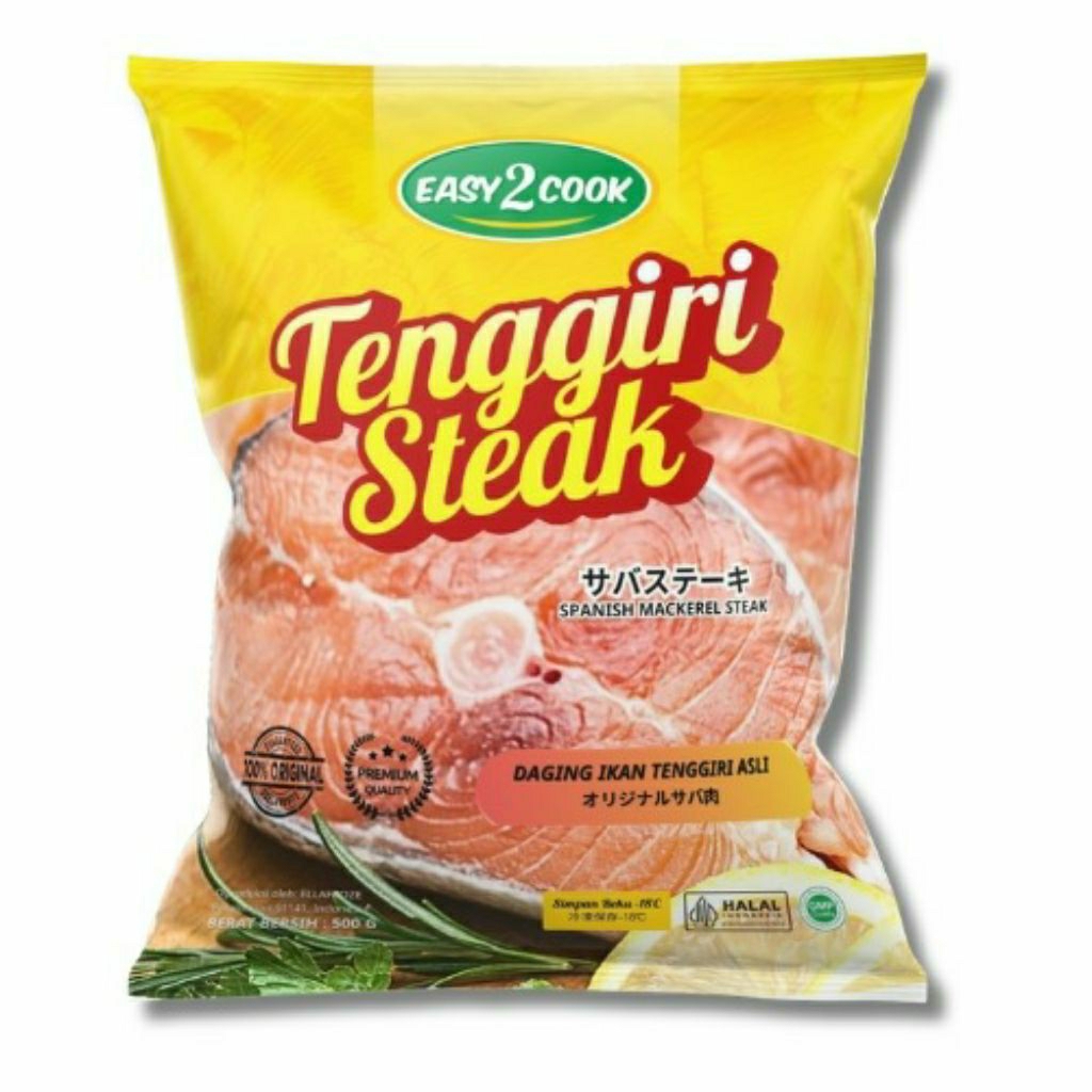 

Tenggiri Steak 500Gr Easy2Cook