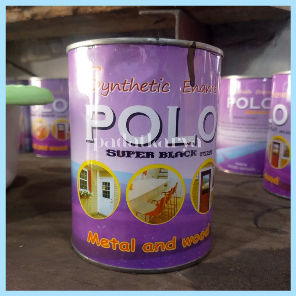 

CAT KAYU DAN CAT BESI MERK POLO 1 KG / Cat Besi Anti Karat 1kg