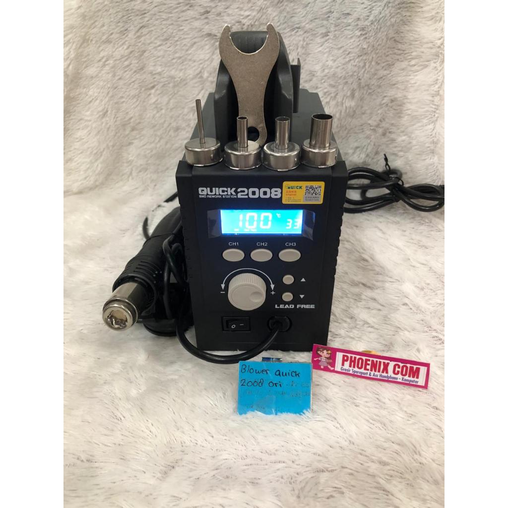 BLOWER QUICK 2008 DIGITAL HOT AIR QUICK 2008 SOLDER UAP QUICK 2008