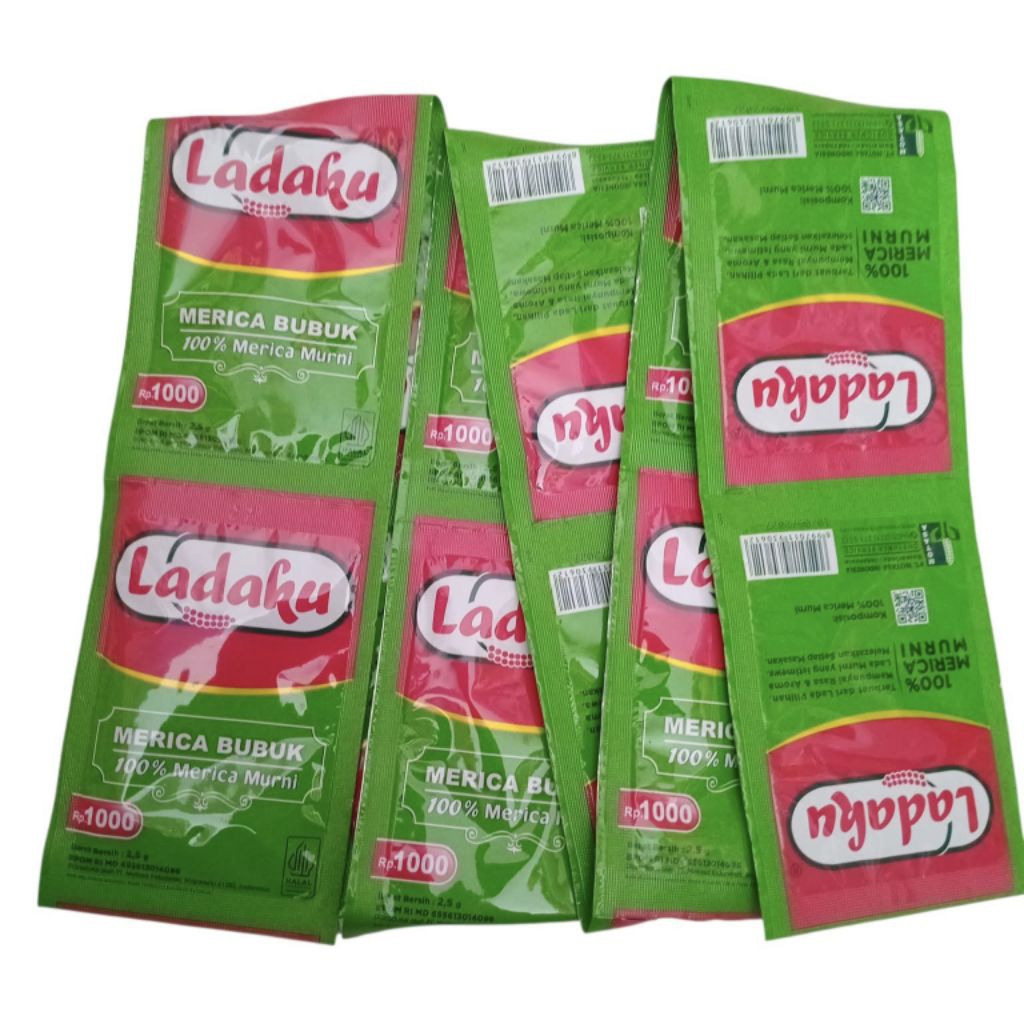 

Ladaku Merica Bubuk Renteng isi 12 Sachet